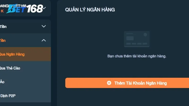 Chi tiết 5 bước đưa tiền về tài khoản của khách hàng Bật mí quy trình rút tiền Bet168 siêu tốc chỉ trong 2 phút