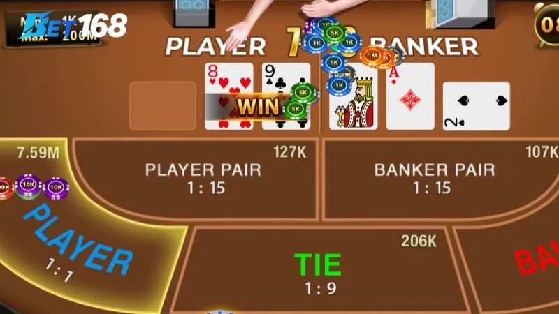 Lợi ích vượt trội khi chơi Baccarat